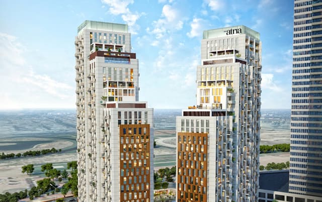 The Atria exterior view