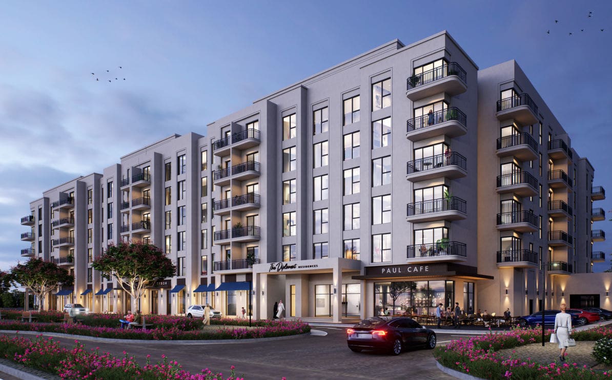 The Diplomat Residences exterior view