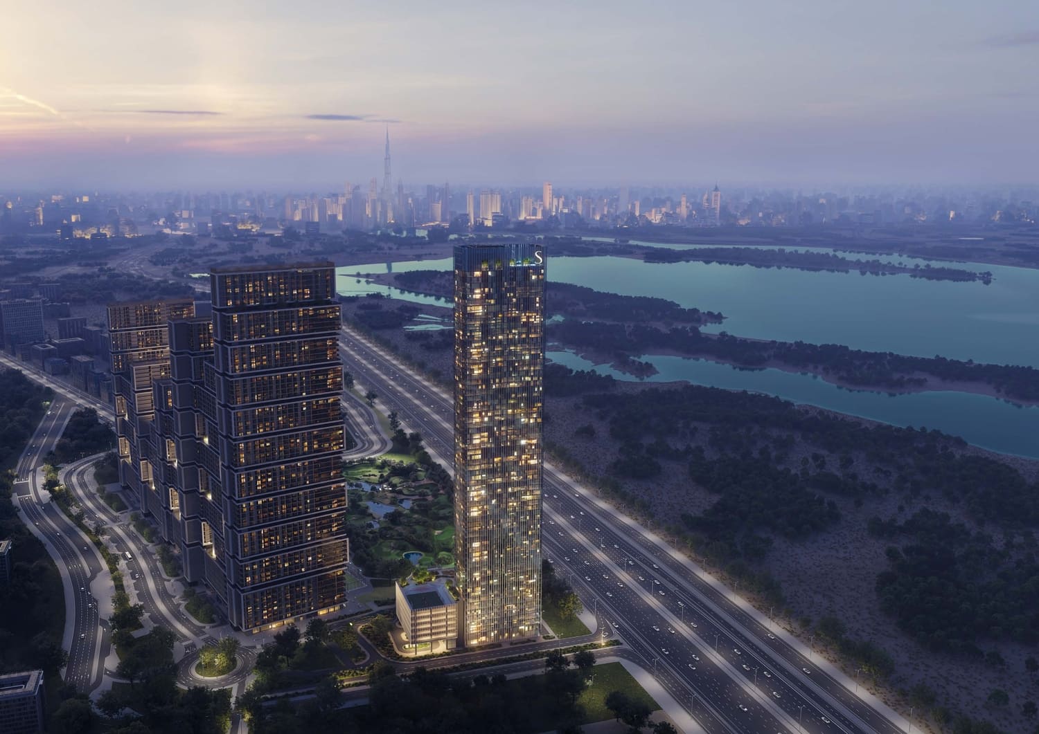 The Element at Sobha One exterior view