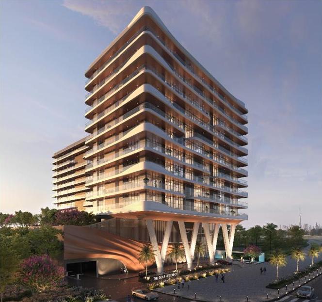 The Golf Residence exterior view