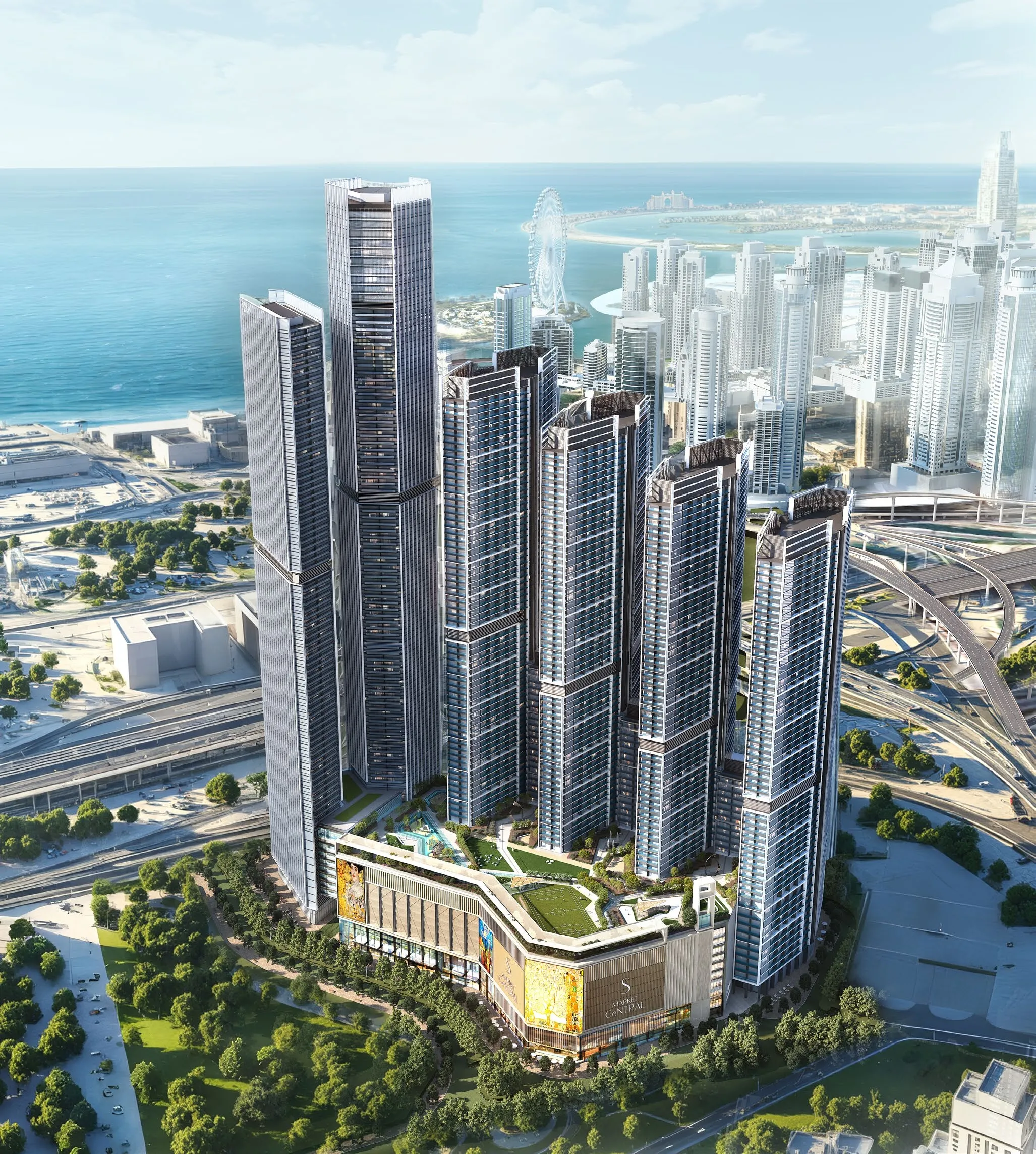 The Mirage at Sobha Central architecture
