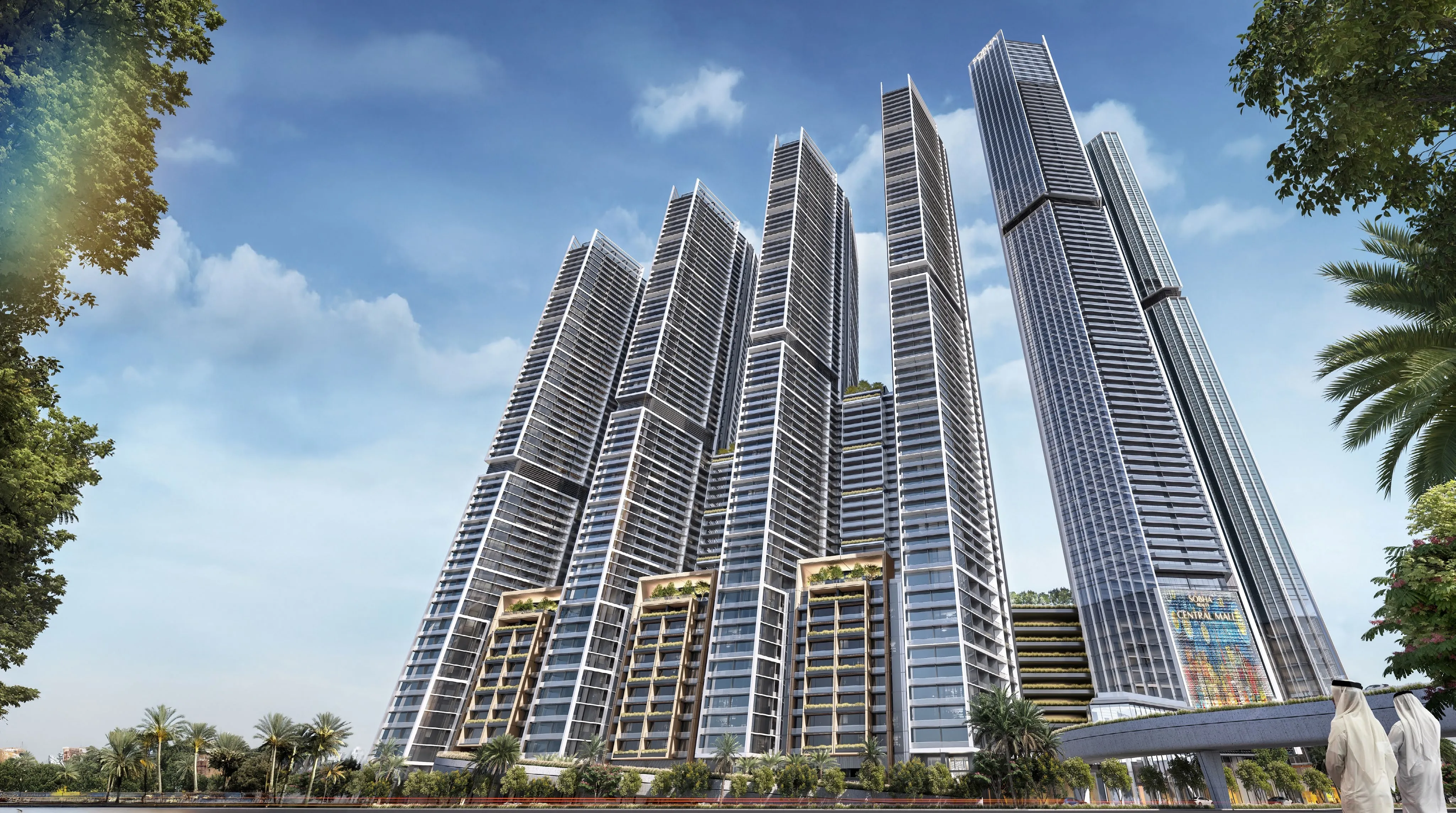 The Mirage at Sobha Central exterior view