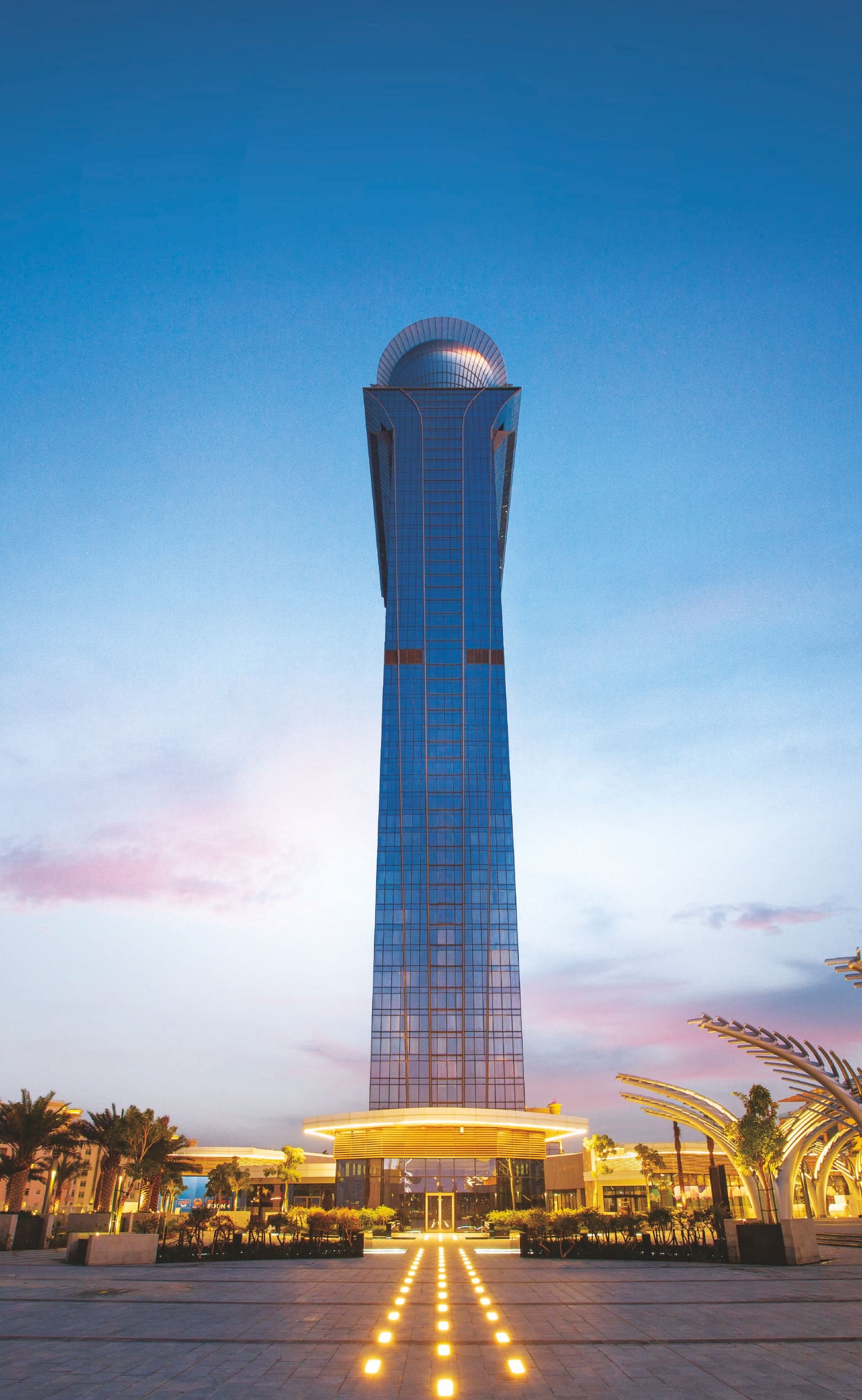 The Palm Tower exterior view