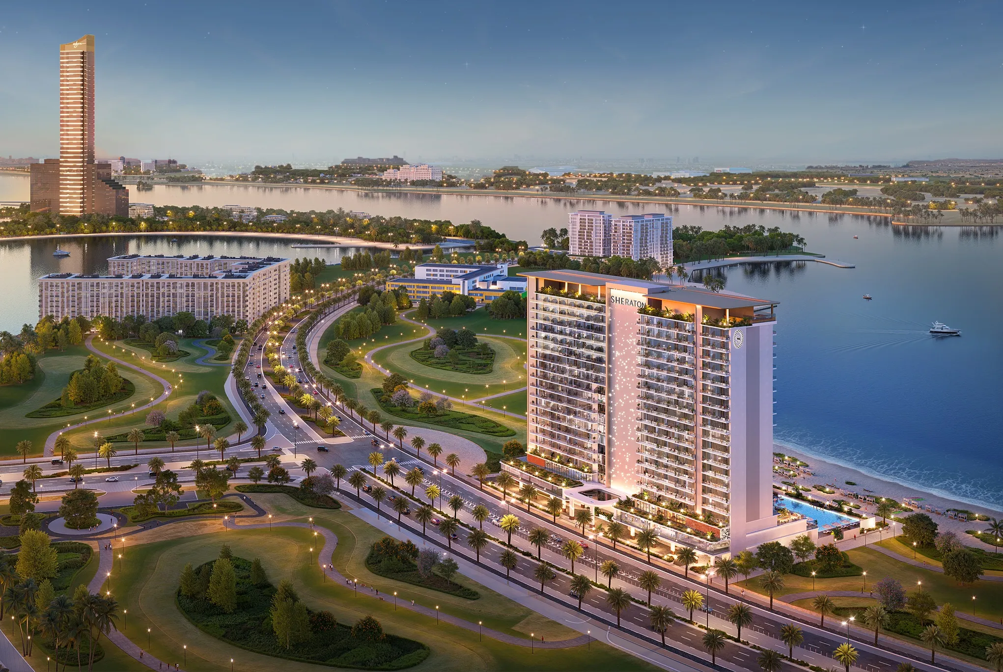 The Residences at Sheraton Al Marjan Island Resort architecture