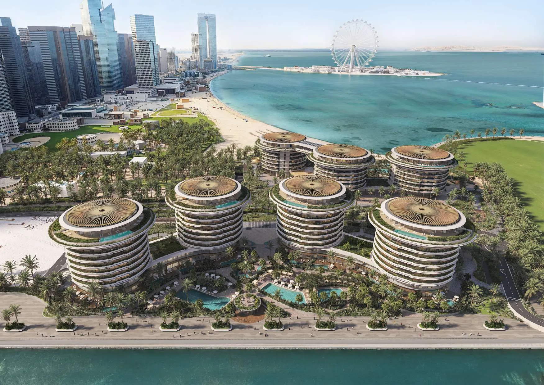 The Residences at The Dubai Beach EDITION exterior view