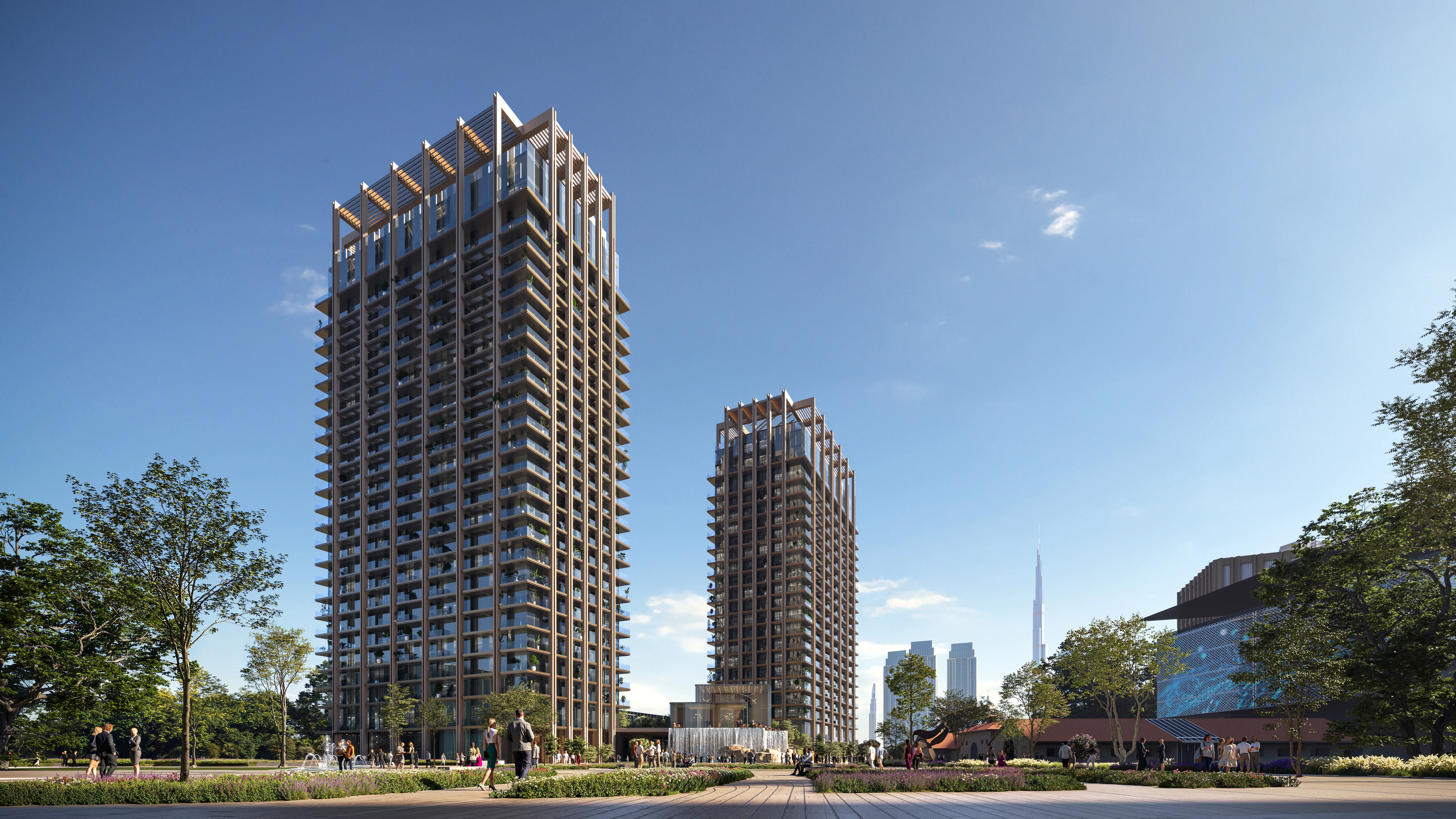 The Residences DIFC Zabeel District exterior view