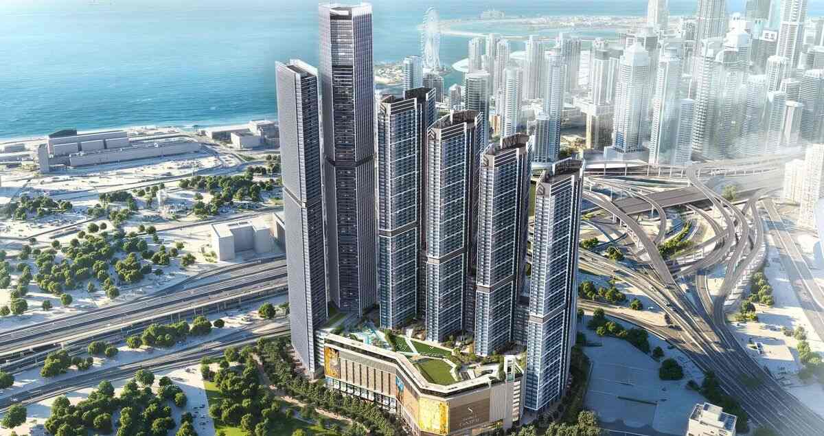 The Serene at Sobha Central exterior view