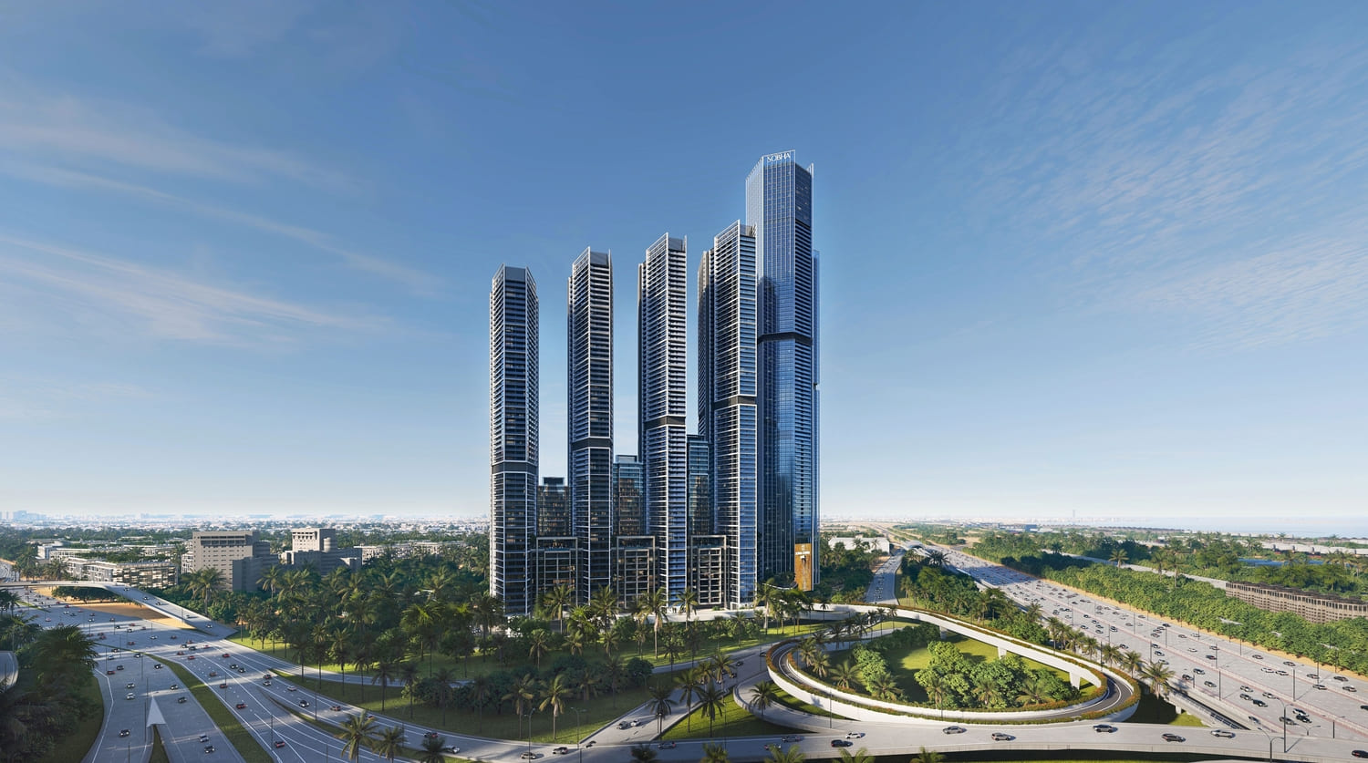 The Tranquil at Sobha Central exterior view