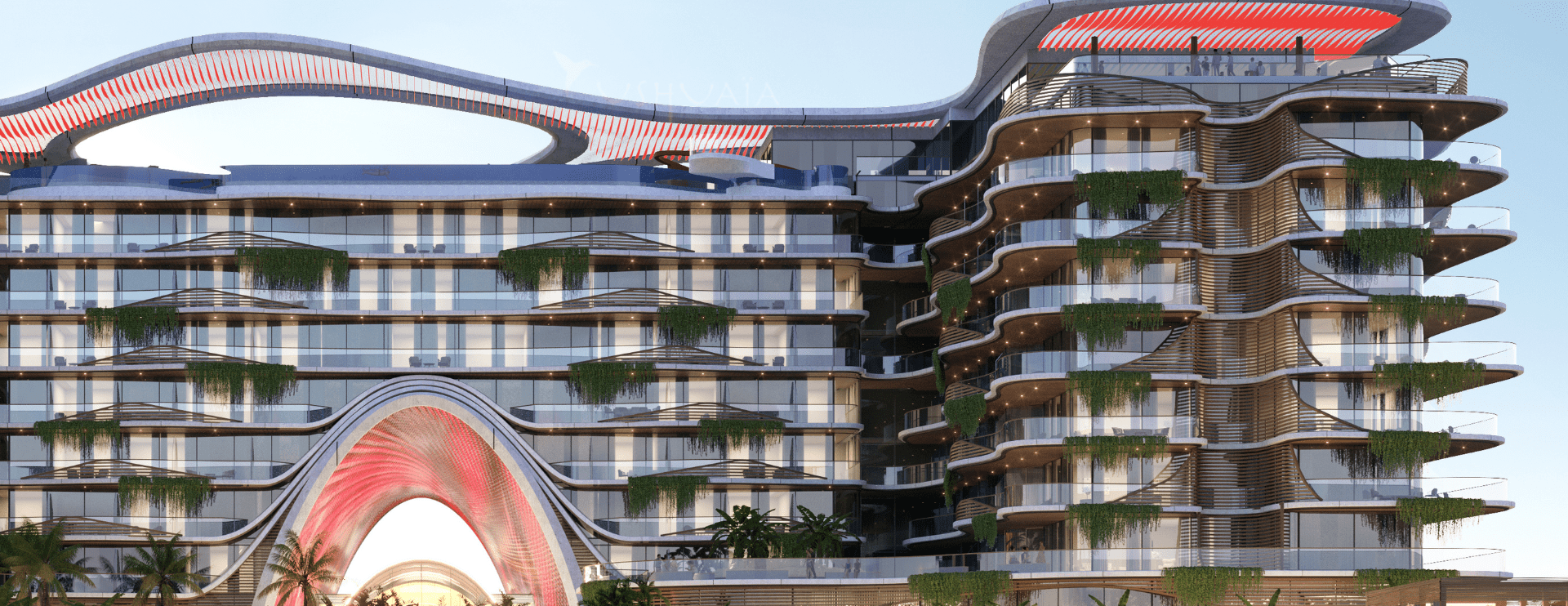 The Unexpected Al Marjan Island Hotel and Residence architecture