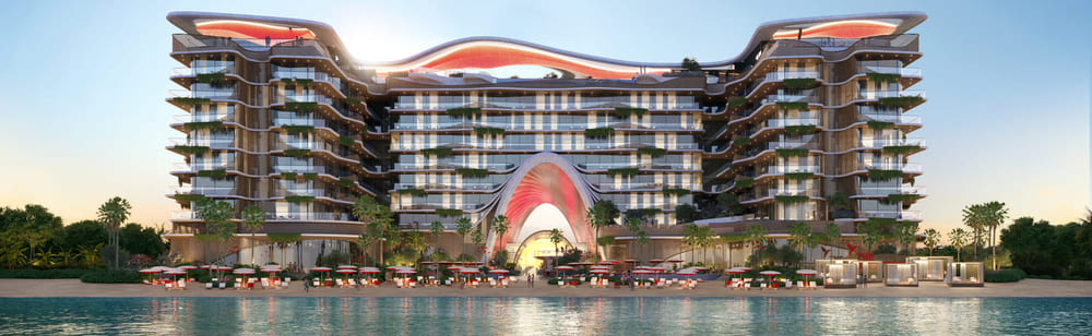 The Unexpected Al Marjan Island Hotel and Residence exterior view