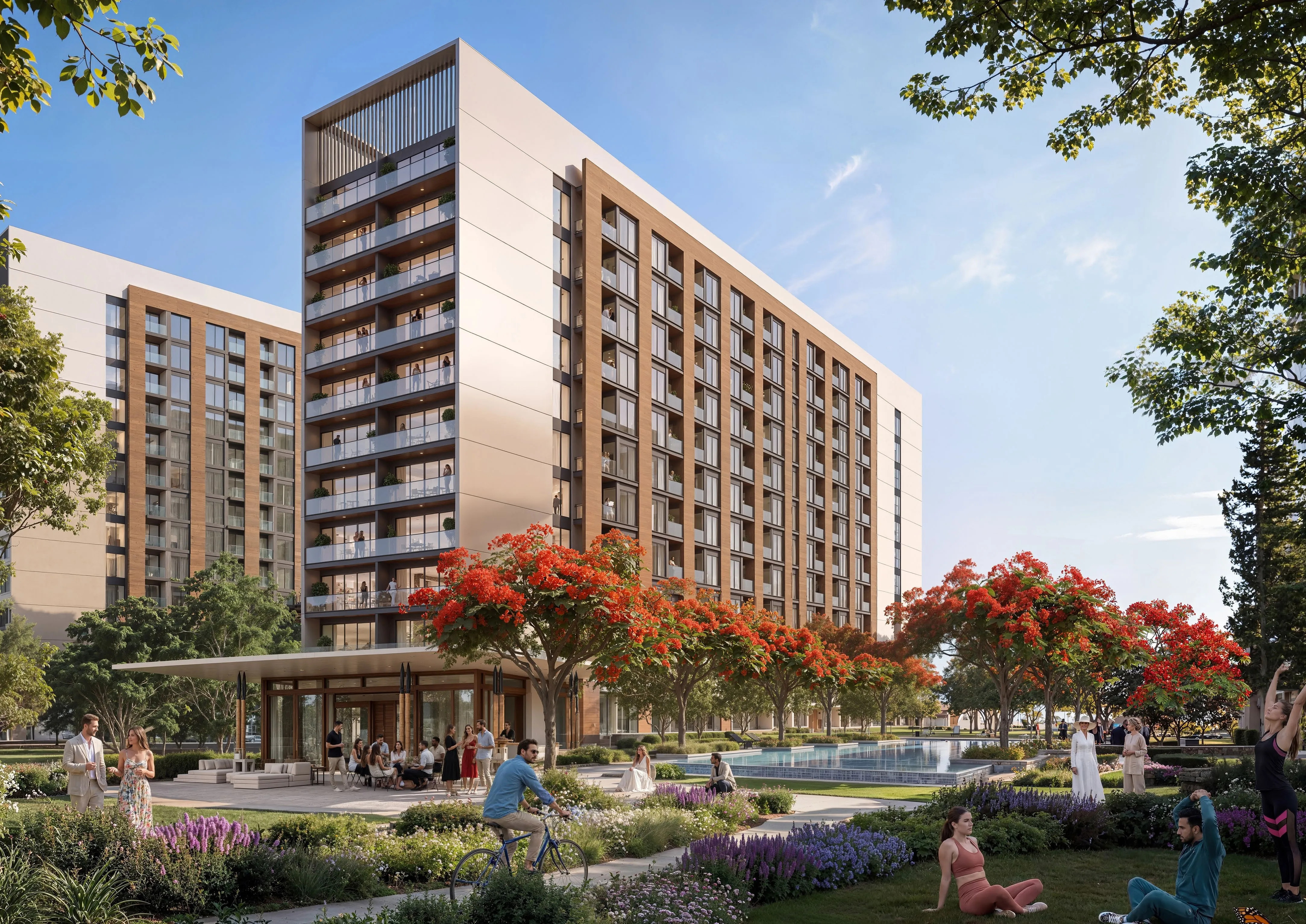 The Woods at Sobha Sanctuary exterior view
