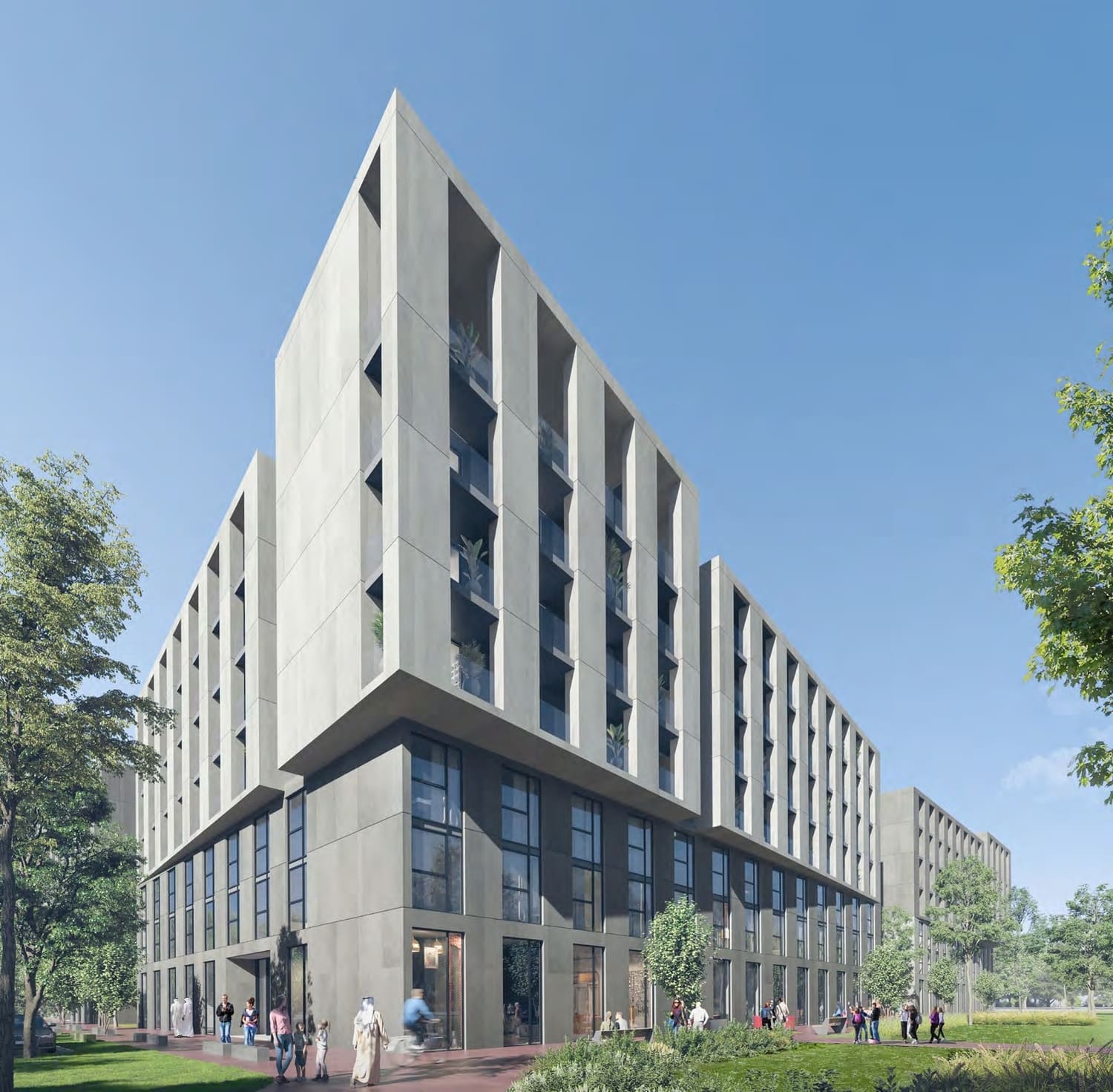 Tiraz Apartments exterior view