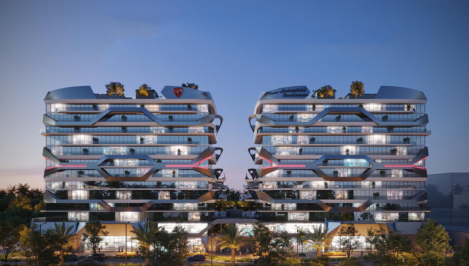 Tonino Lamborghini Residences exterior view
