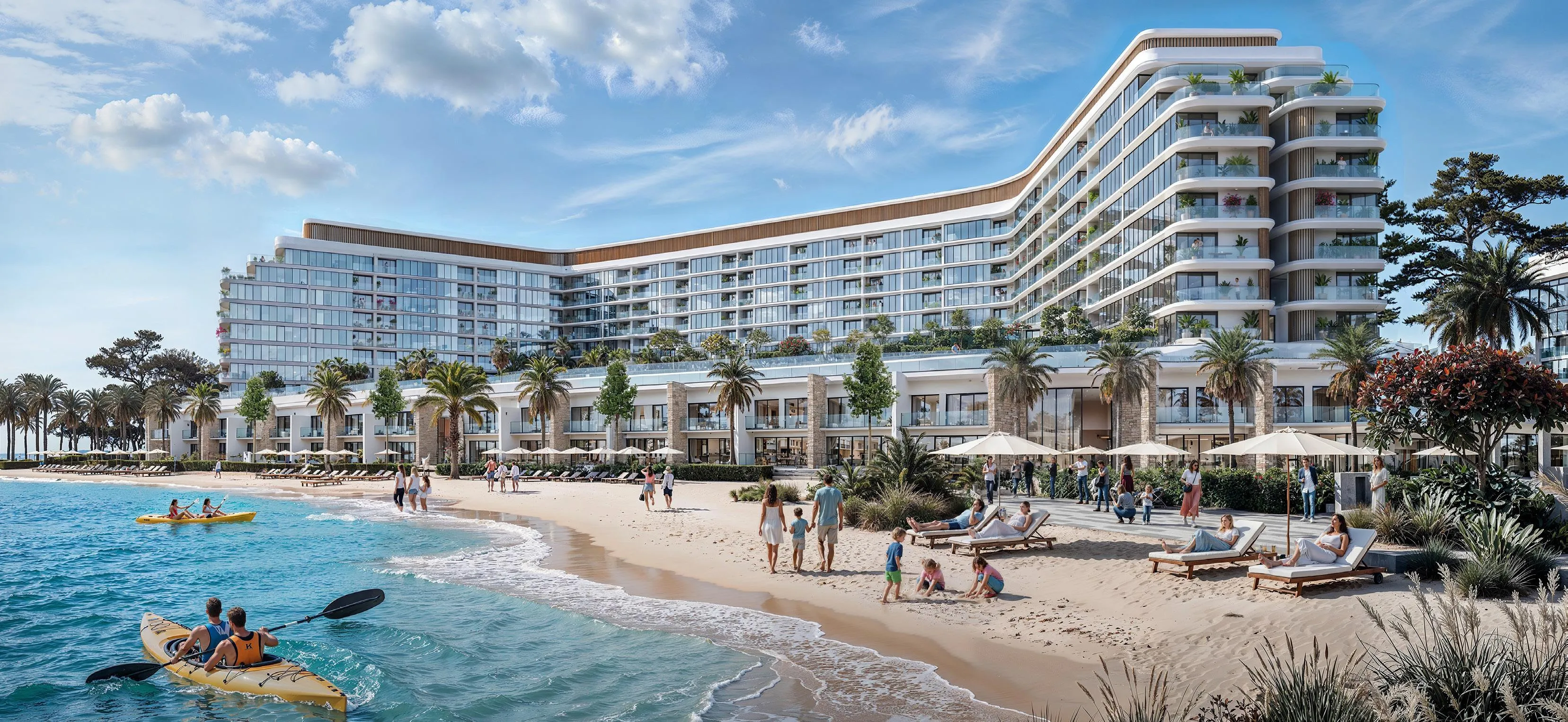 Tranquil Beach Residences exterior view