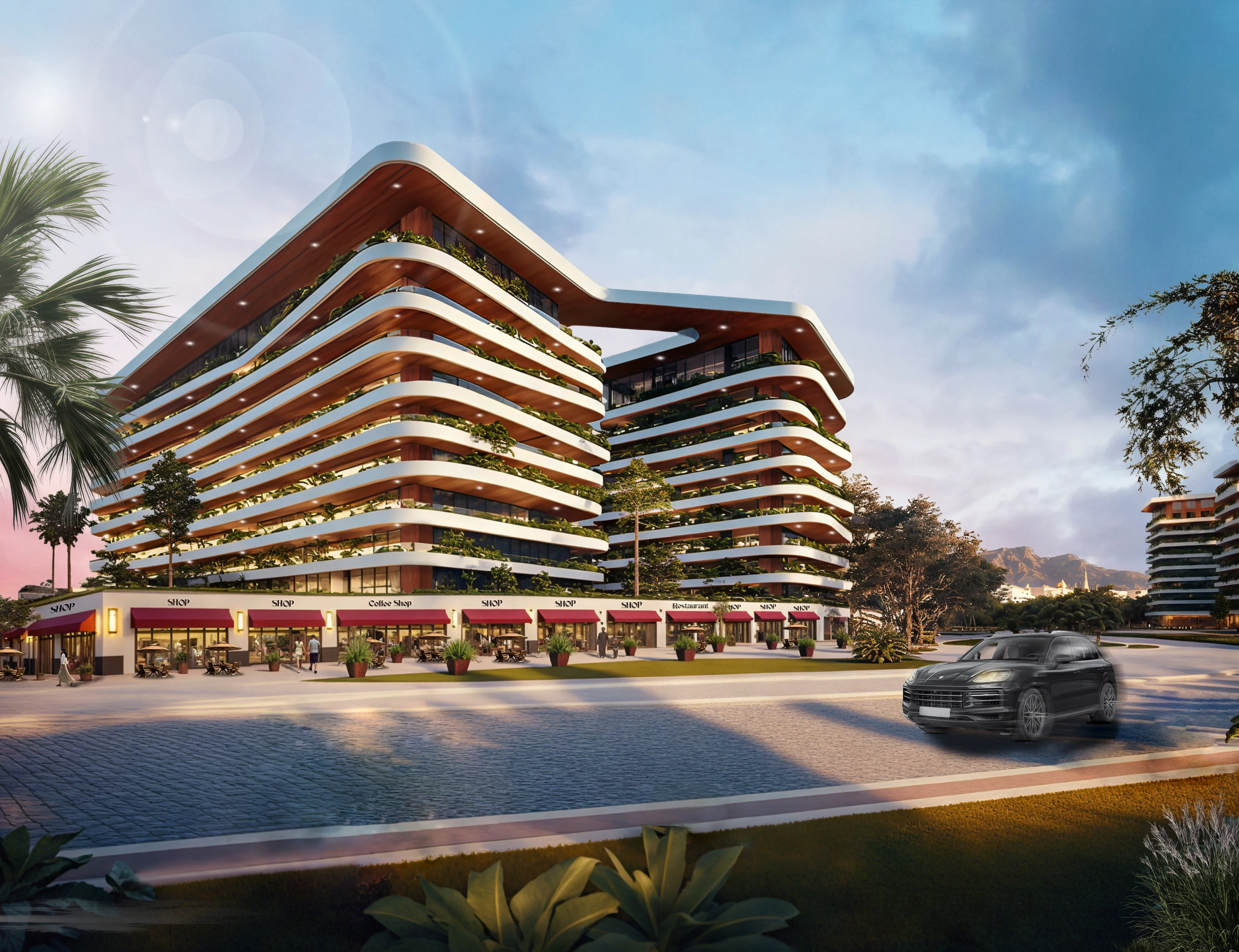 Uptown Muscat exterior view