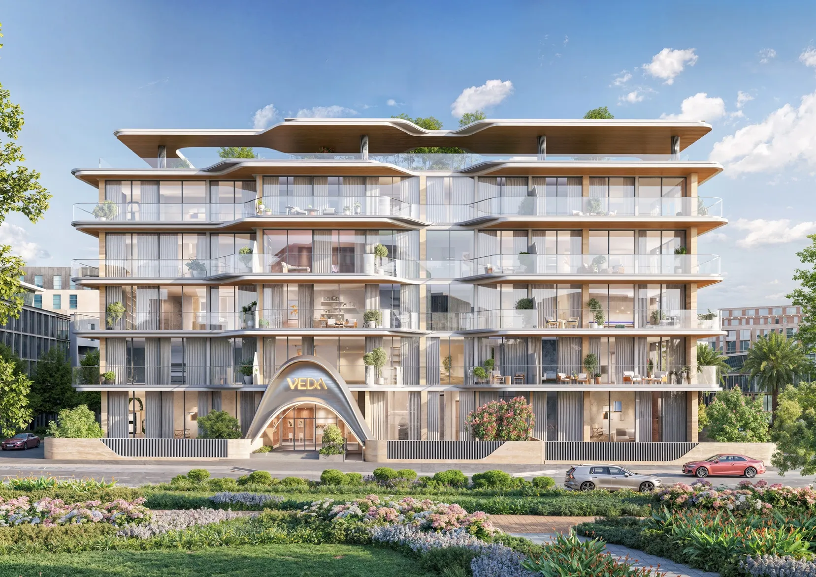 Veda by AUM Development exterior view
