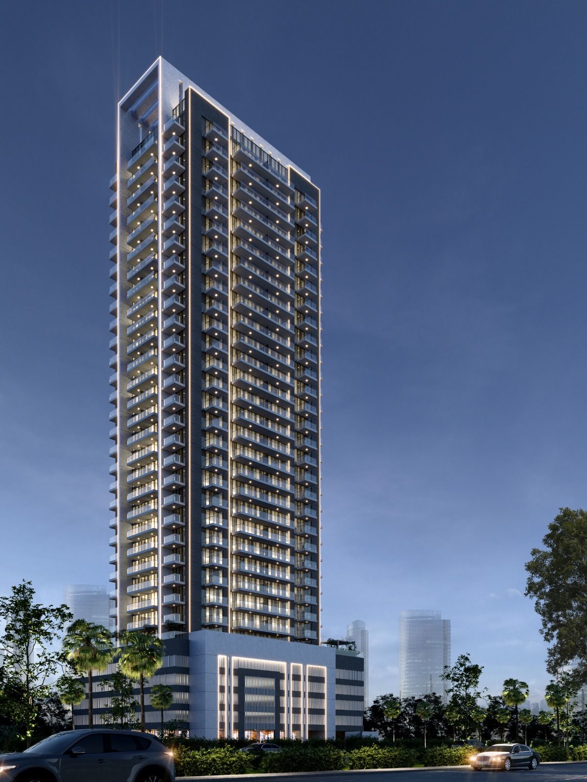 Violet Tower exterior view
