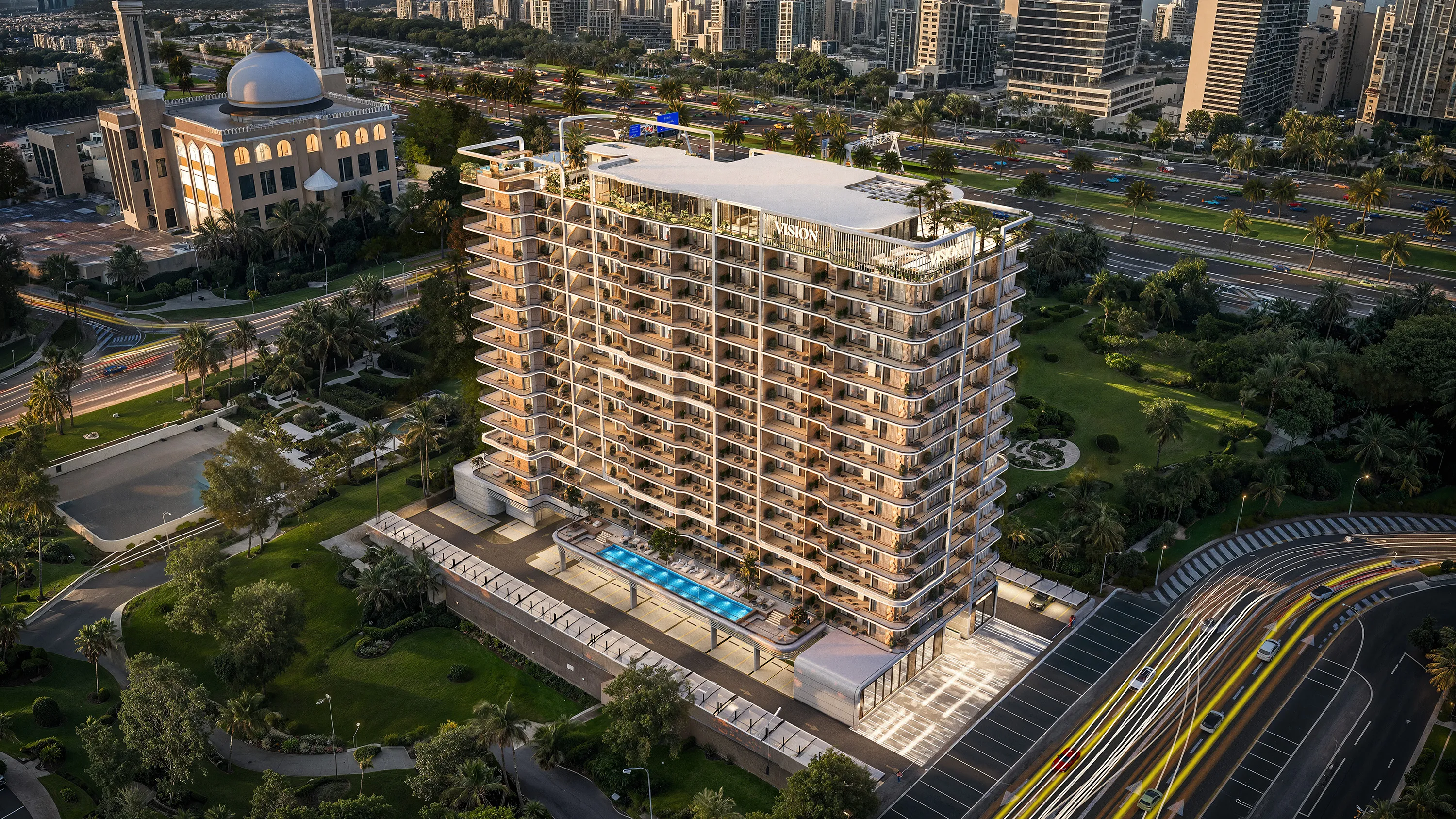 Vista by Vision exterior view