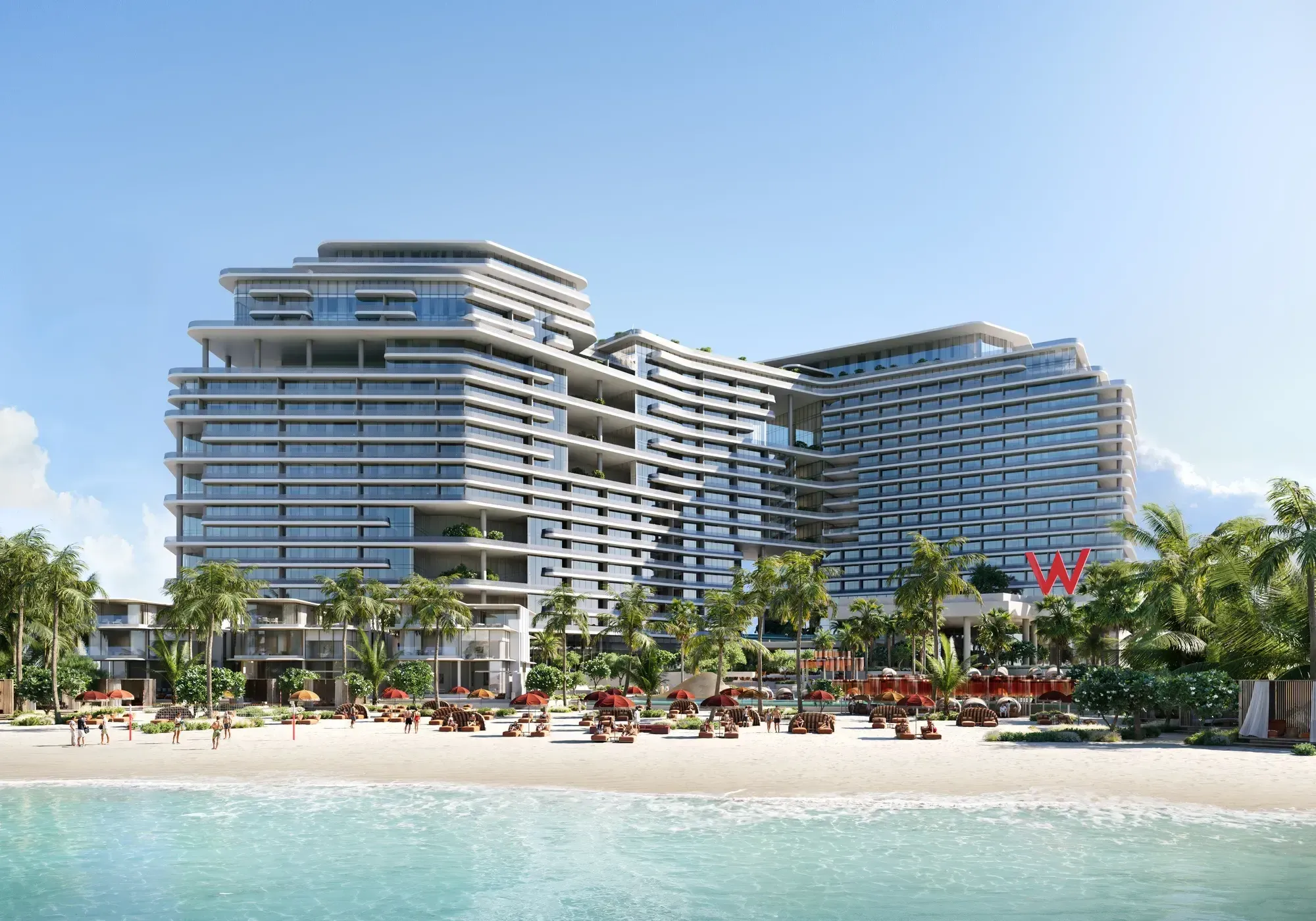 W Hotels and Residences Al Marjan architecture