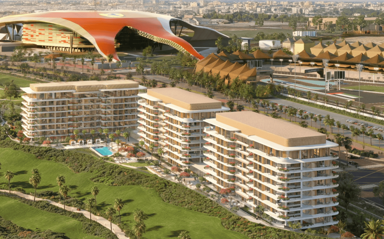 Waldorf Astoria Residences Yas architecture