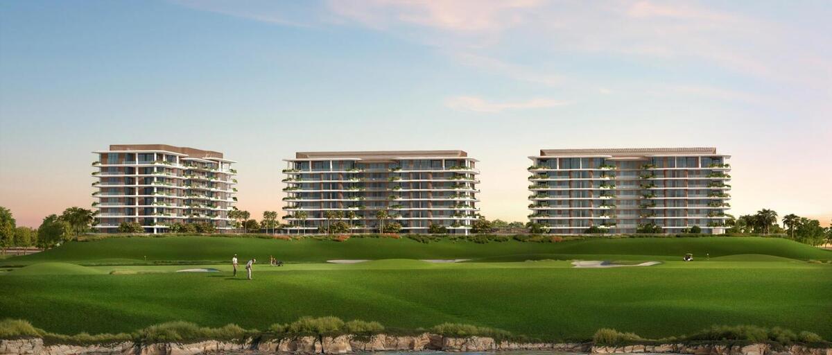 Waldorf Astoria Residences Yas exterior view
