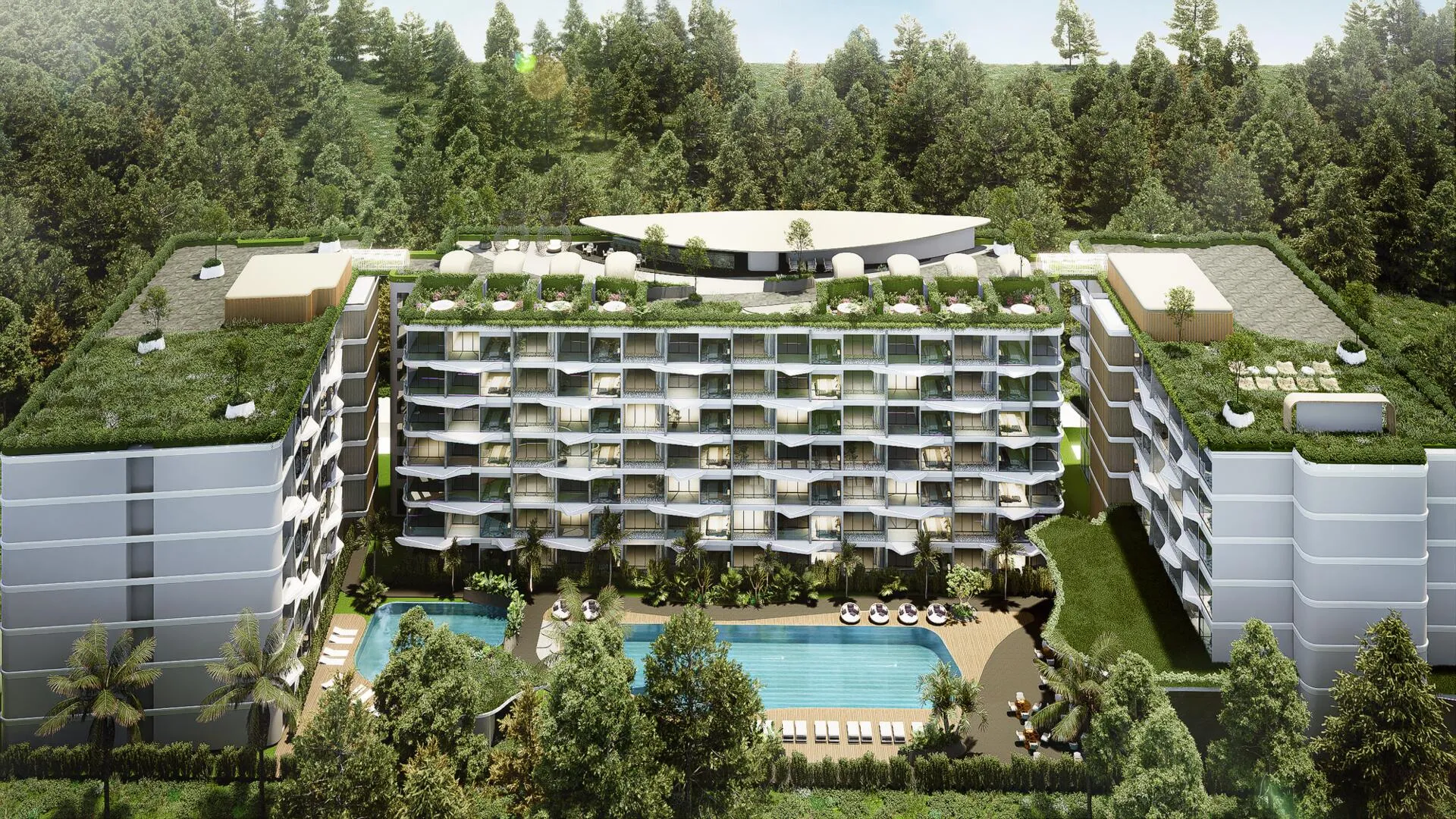 Wallaya Residence Nai Harn exterior view