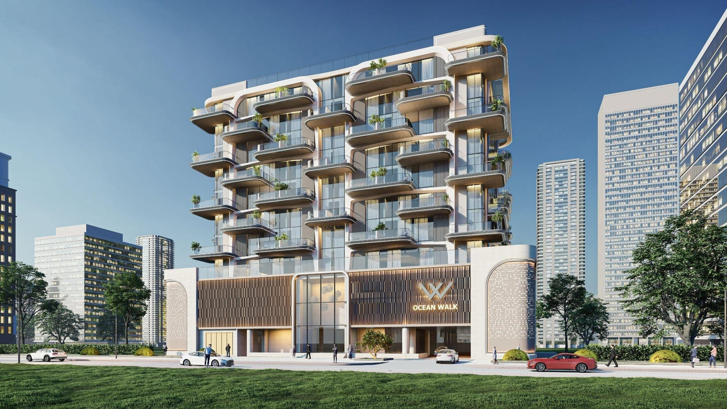 Wellington Ocean Walk exterior view