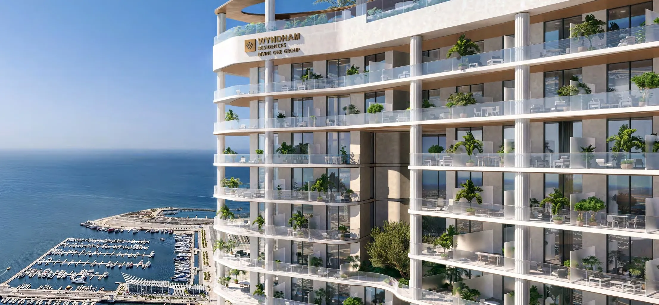 Wyndham Residences Al Marjan Island exterior view
